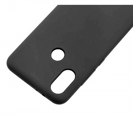 Накладка Silicone Case для Redmi 7 (Черный)
