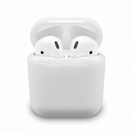 Силиконовый чехол для AirPods Белый