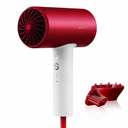 Фен для волос Soocare Anions Hair Dryer H3S Красный