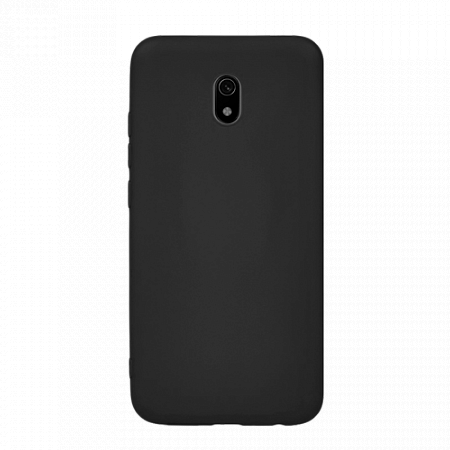 Накладка Silicone Case для Redmi 8A (Черный)